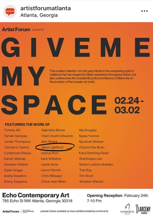 GIVE ME MY SPACE! Art Exhibition.
